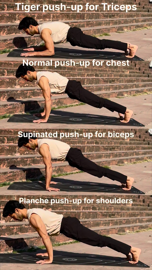Add these push-ups variations to train your upper body (Dm for online ...