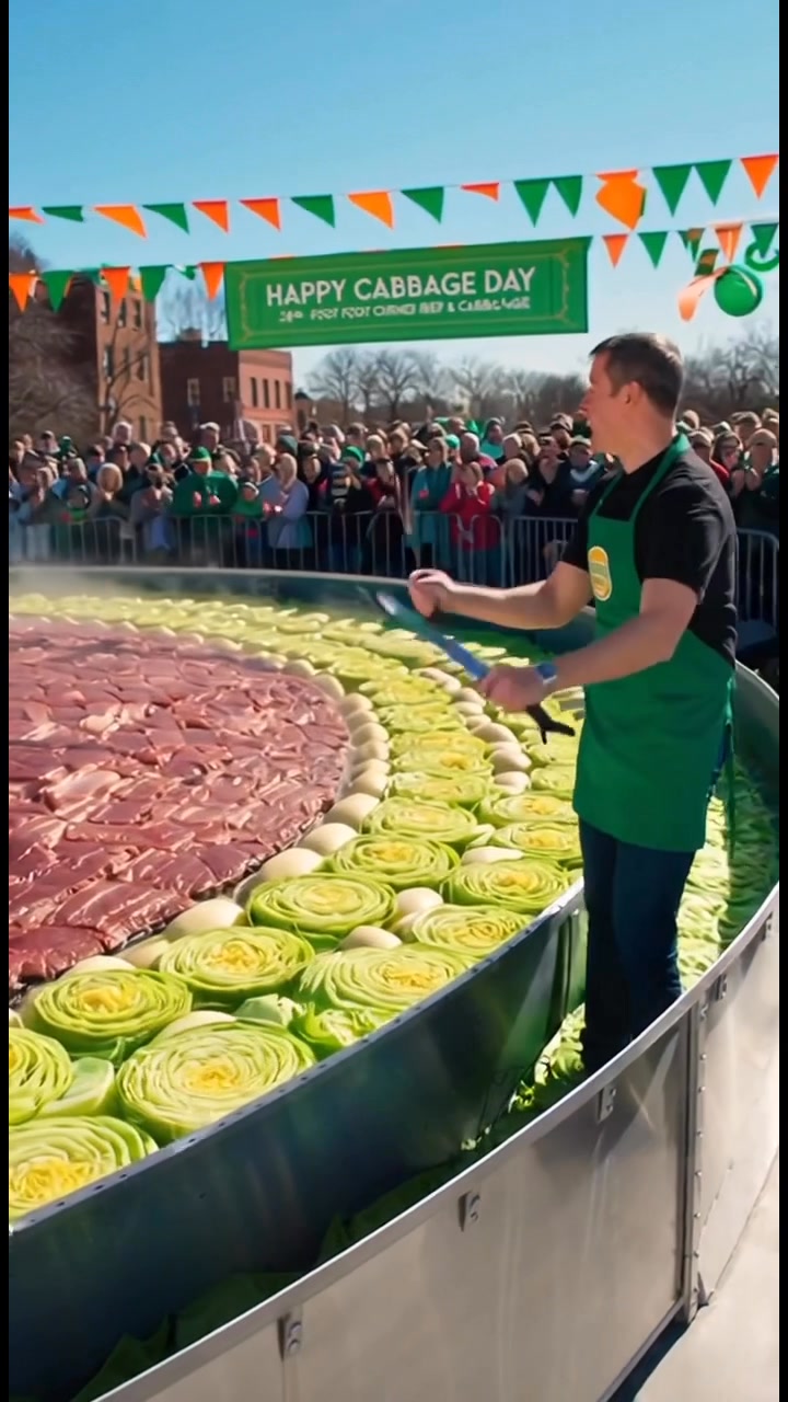 CABBAGE DAY WENT COMPLETELY OFF THE RAILS 🚨🥬🔥 To celebrate Cabbage Day ...