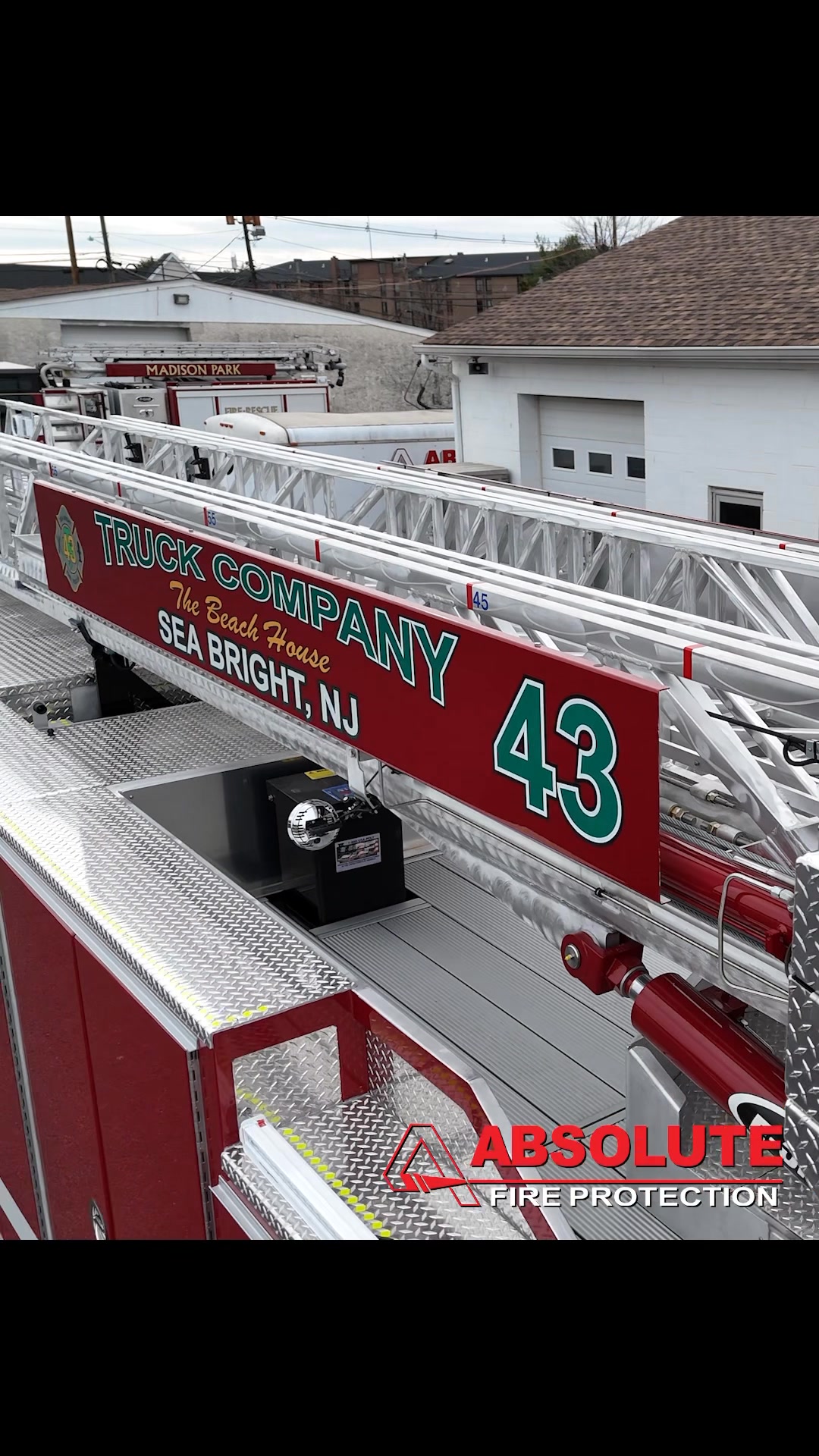 Part 2 of our rundown of the Sea Bright Fire Rescue’s new E-ONE HP75 ...