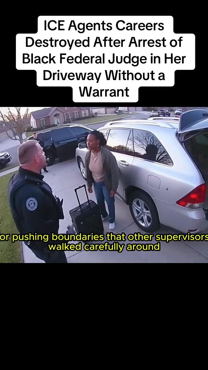 ICE Agents Careers Destroyed After Arrest of Black Federal Judge in Her ...