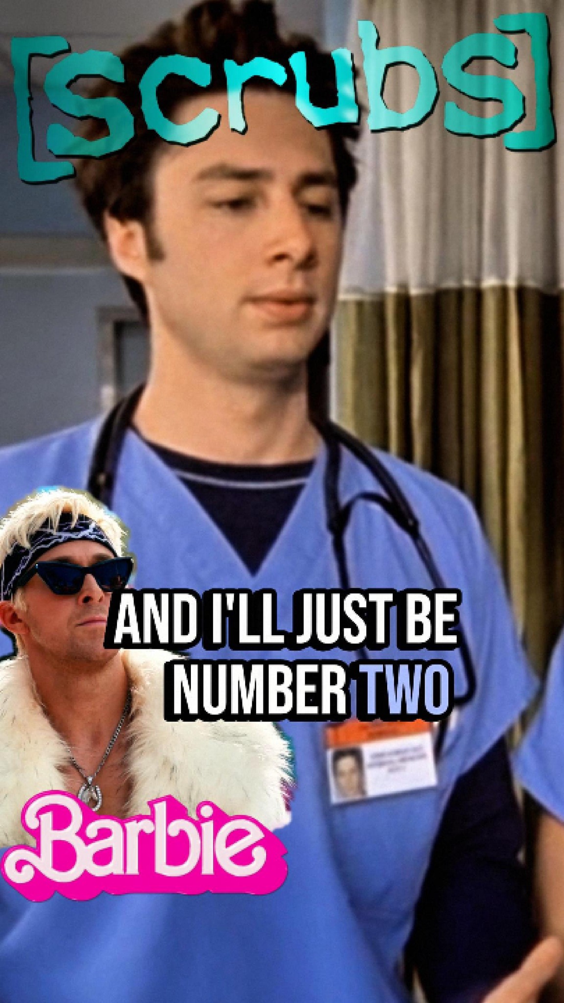 JD Number Two Finally Loses It Scrubs x Barbie I pulled every JD Number ...