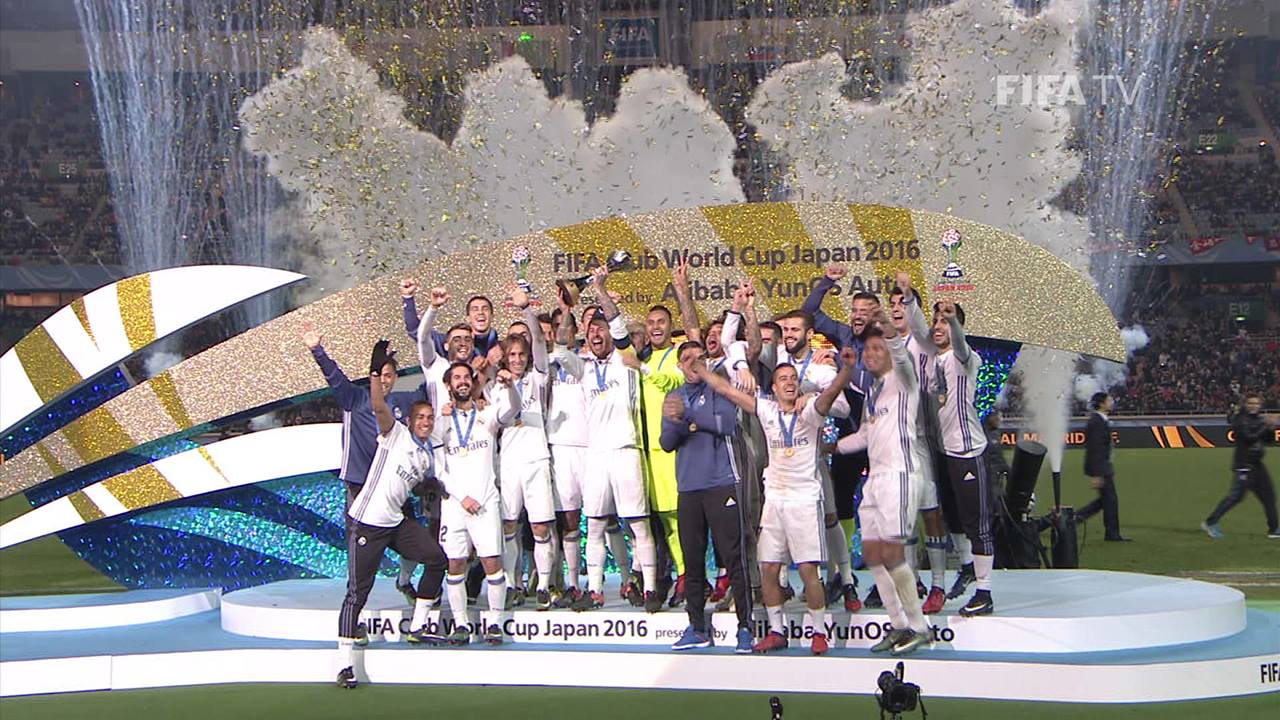 2014:🏆 2016:🏆 2017:🏆 #TBT | The first of Real Madrid C.F.'s