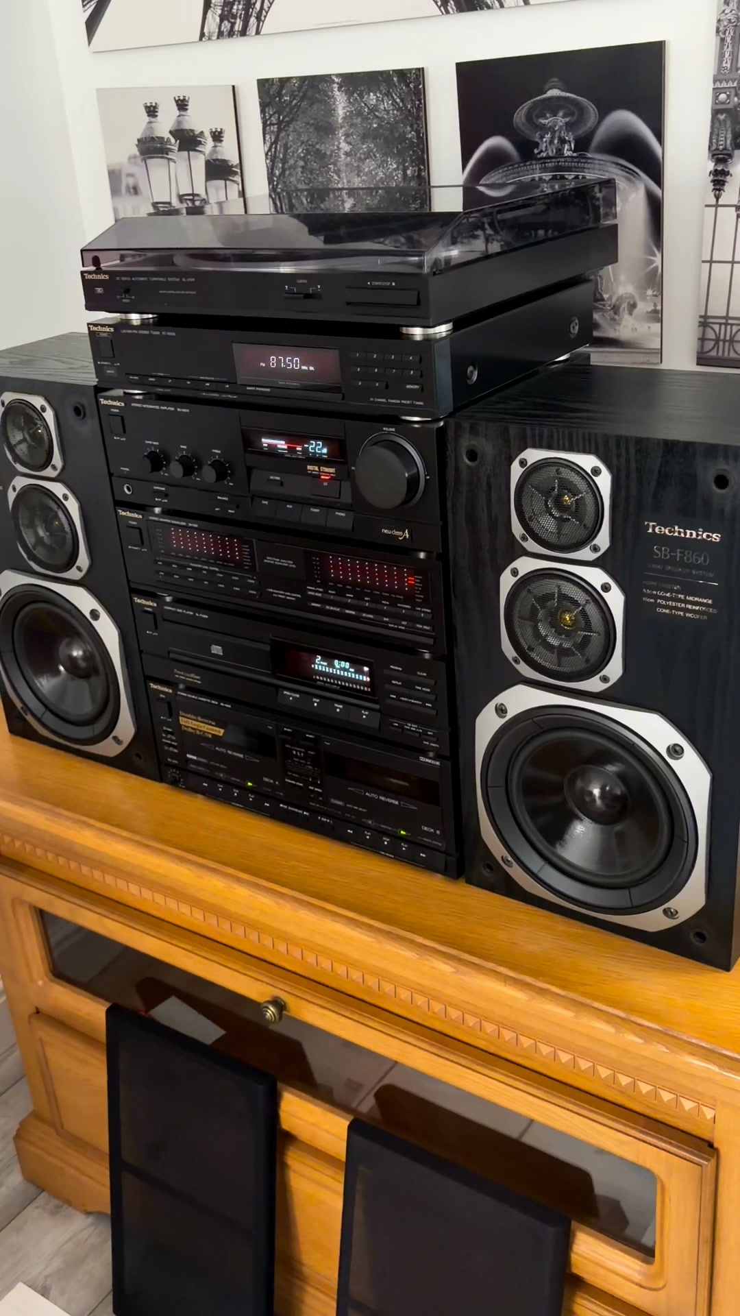 Technics SU-X933 Vintage Retro Hifi Stereo System with what was an