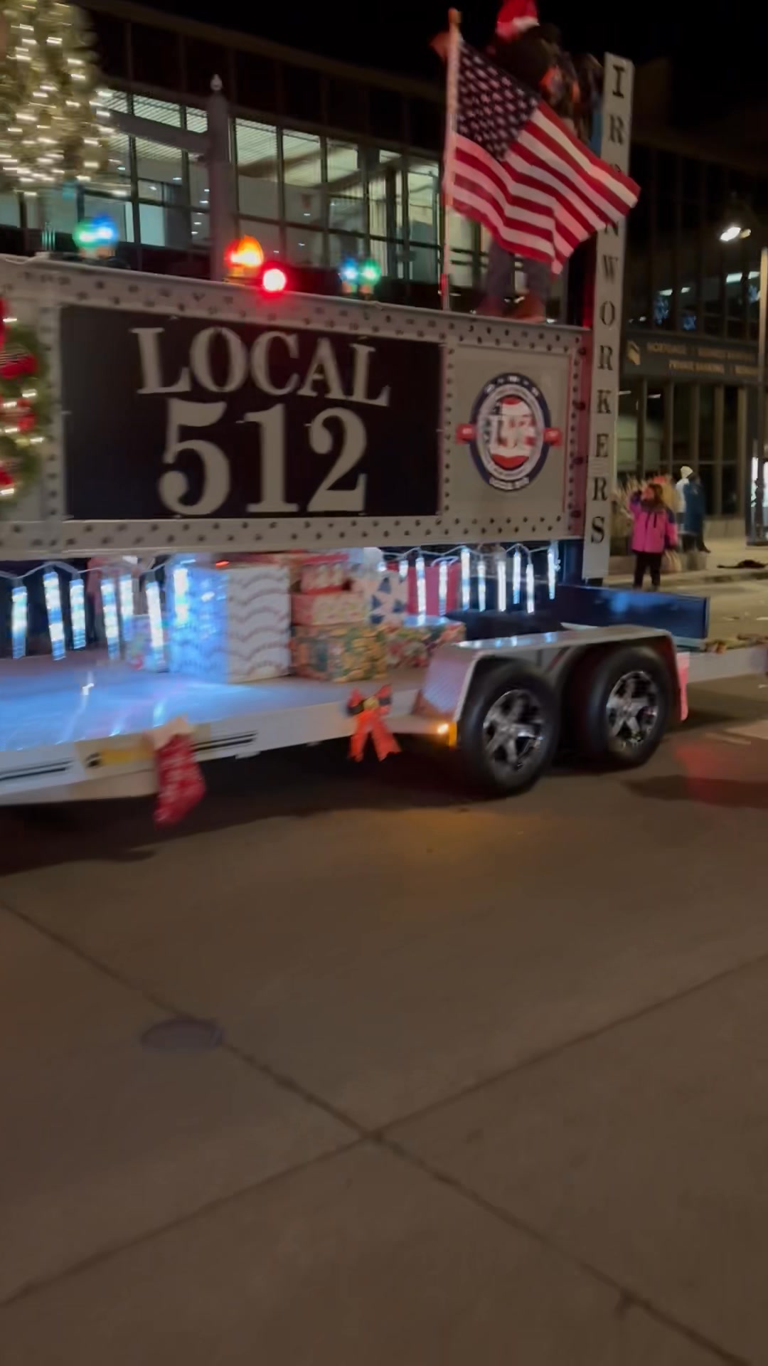 Local 512 members kicking off the holiday season off in downtown Duluth ...