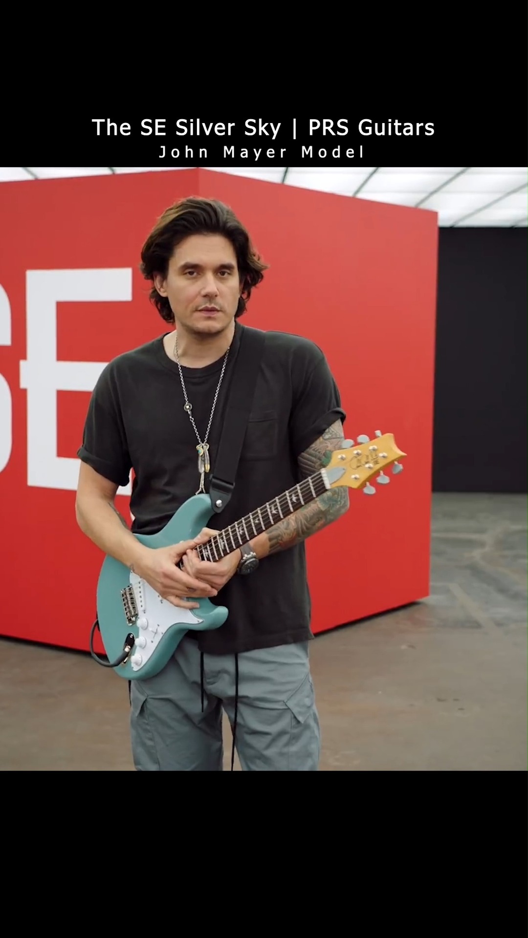 John Mayer introduces you to the new SE Silver Sky. | PRS Guitars