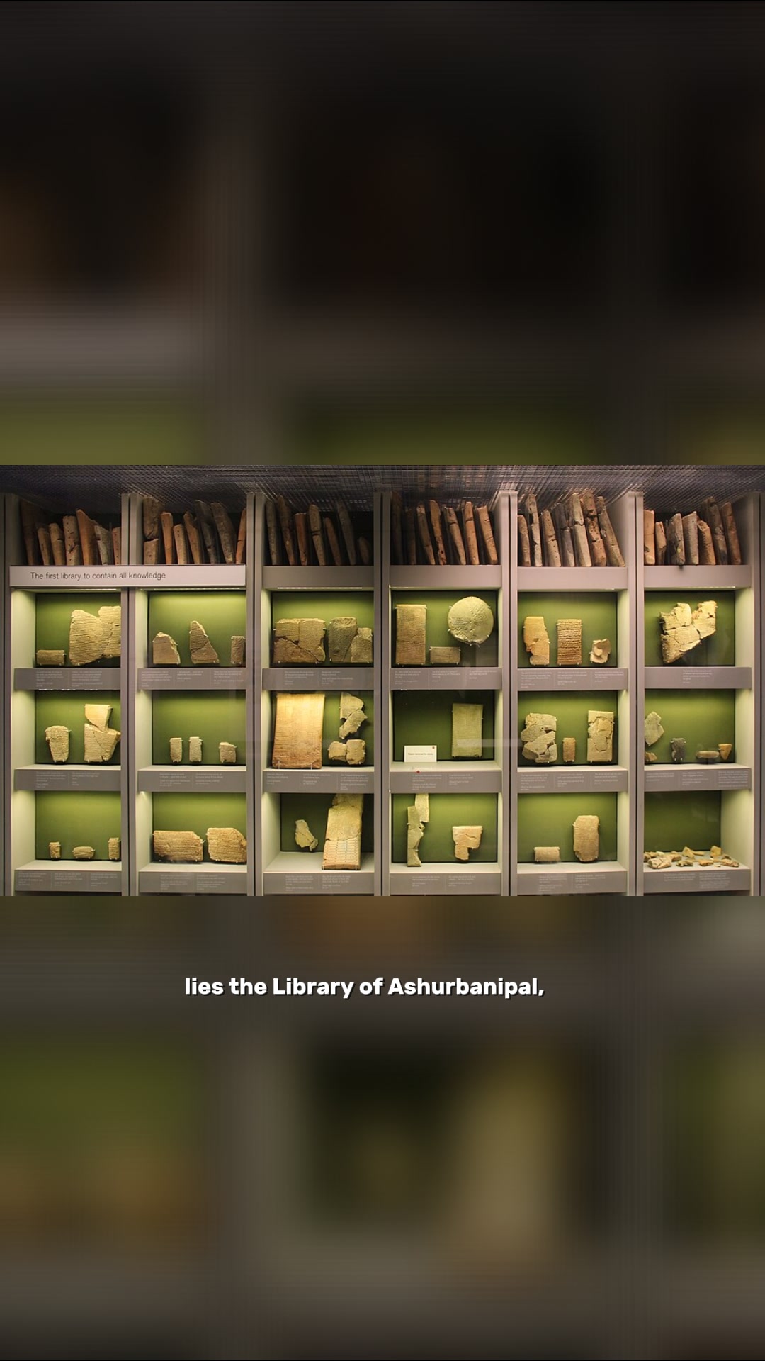 Beneath ancient Nineveh in modern Iraq lies the Library of Ashurbanipal ...