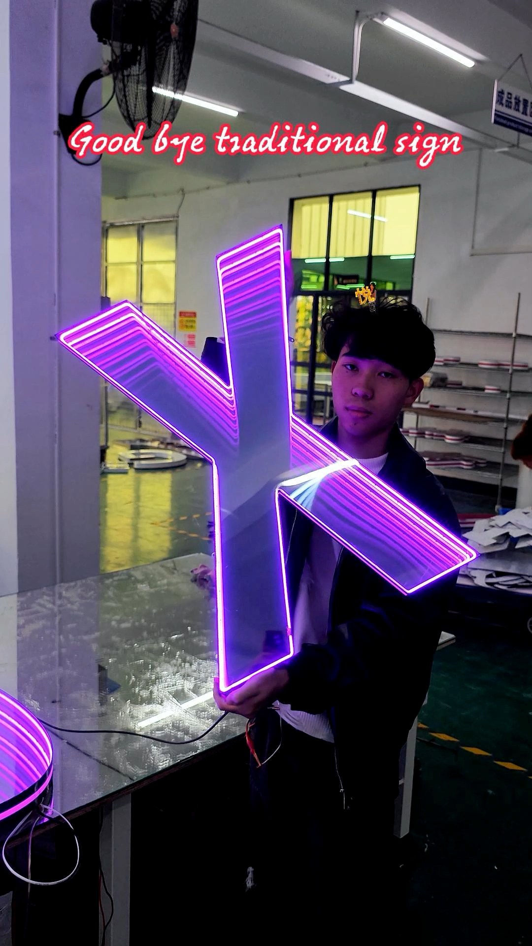 Goodbye, traditional LED sign. #sign #signage #design #signagedesign # ...