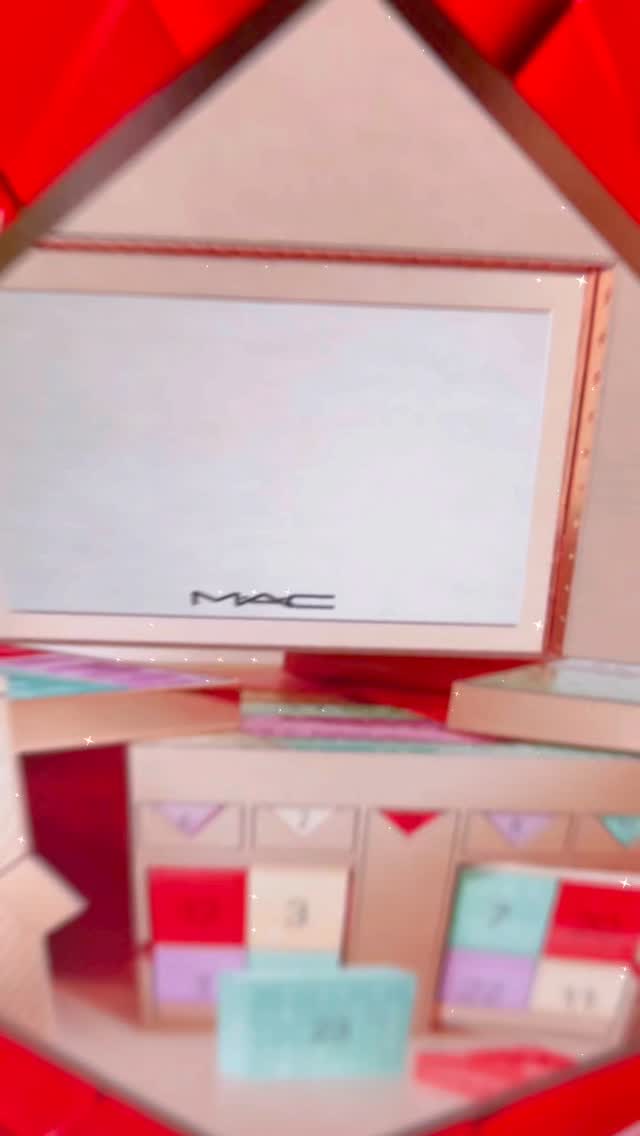 The MAC Beauty Advent Calendar has landed and it's beautiful