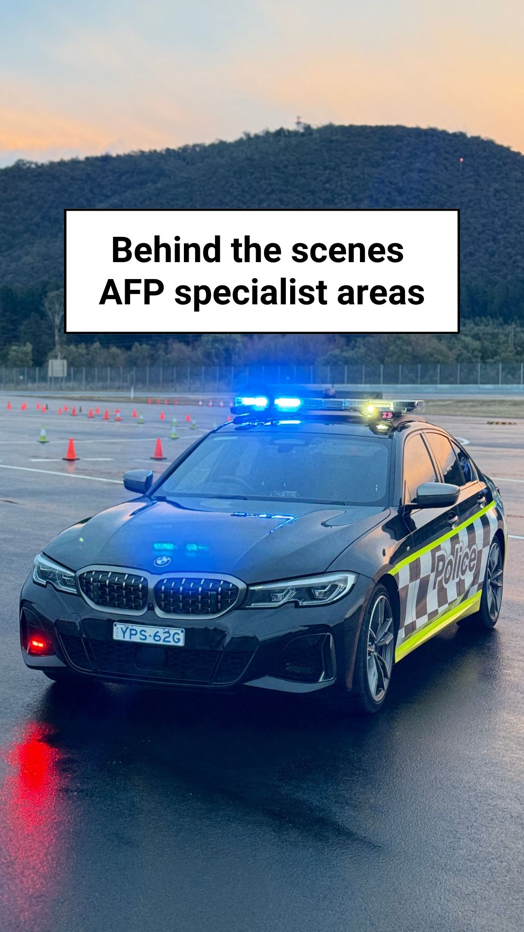Come behind the scenes with AFP specialist areas including Driver ...