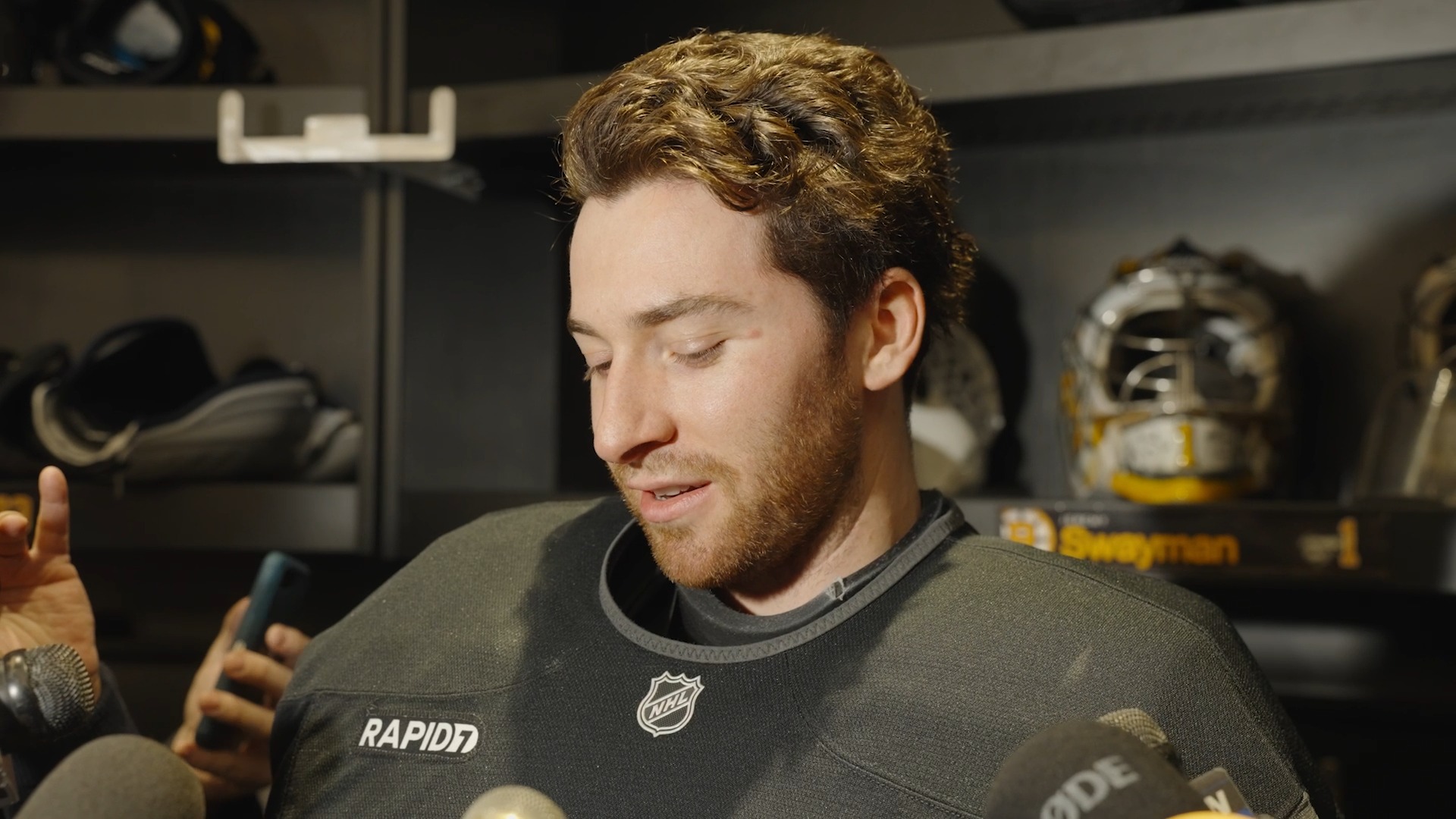 Boston Bruins - 🎥 Jeremy Swayman on winning gold with Team... | Facebook