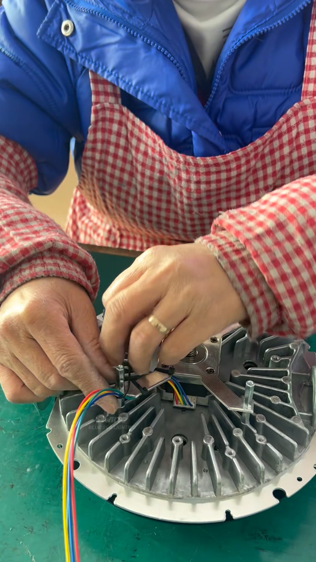 ⚙ Inside BLUE SEA LIGHTING FACTORY--production lines create shining ...