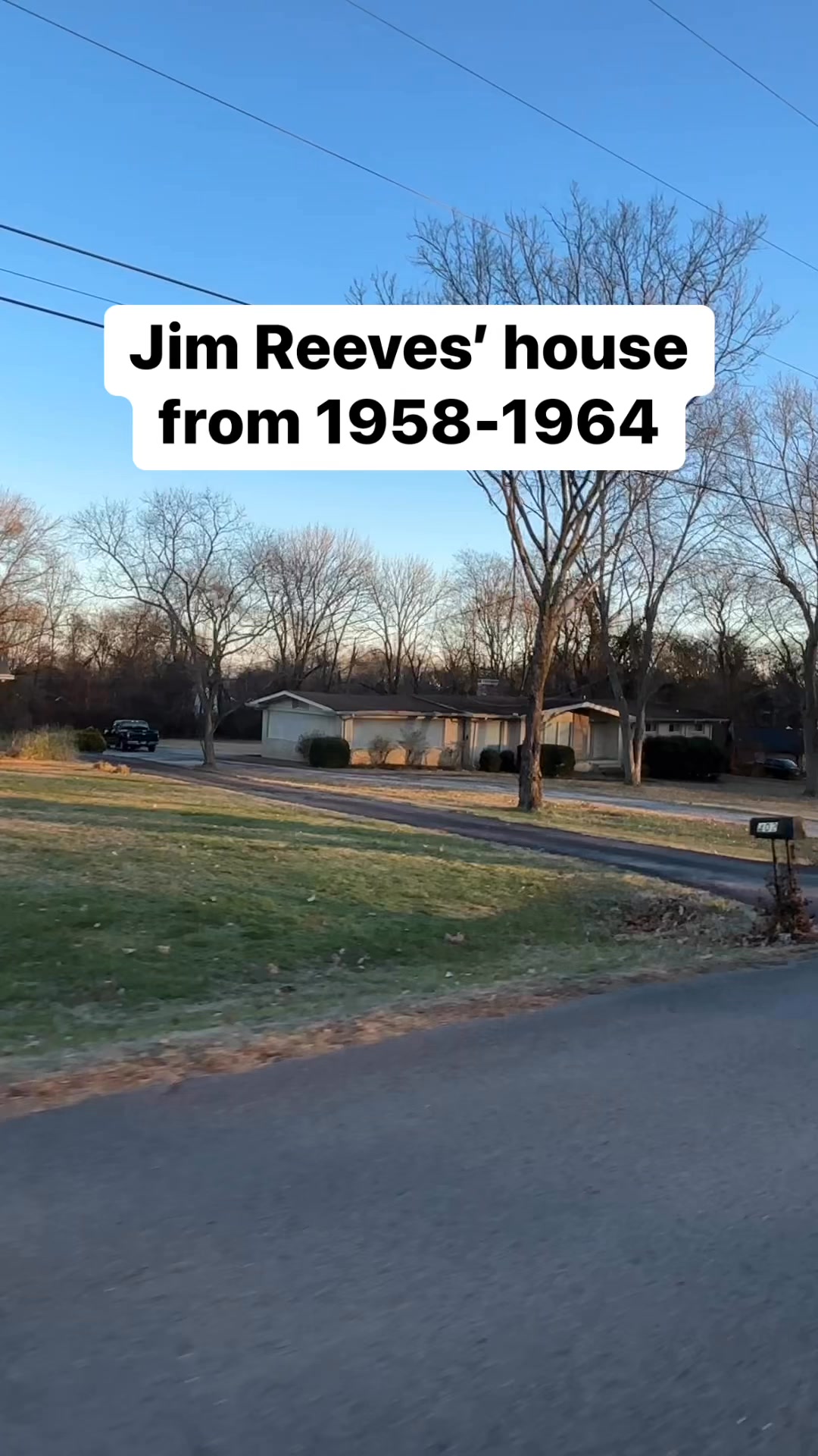 Jim Reeves built this... - Nashville Musical History Tour | Facebook