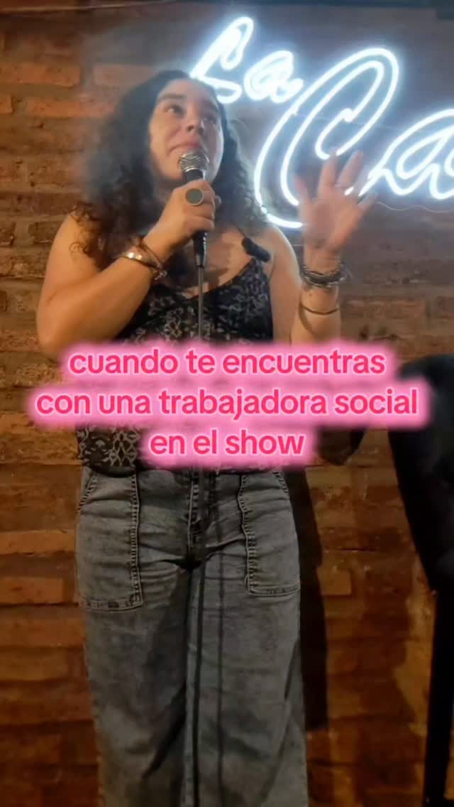 siempre sorpresivo encontrarme con una colega en los show, pasa poco ...