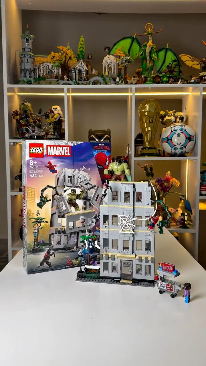 Lego marvel lego ハルク LEGO Marvel 76350 Spider-Man vs Hulk Epic