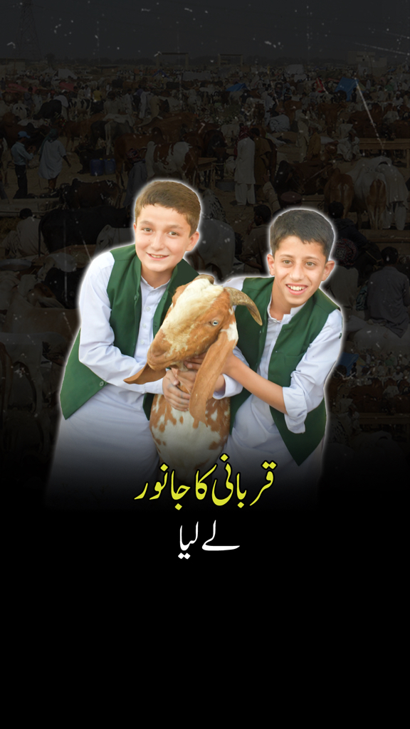 پاپا جانی اور بچے قربانی کا جانور لینے گئے 🐐 | Pakistan Sweet Home ...