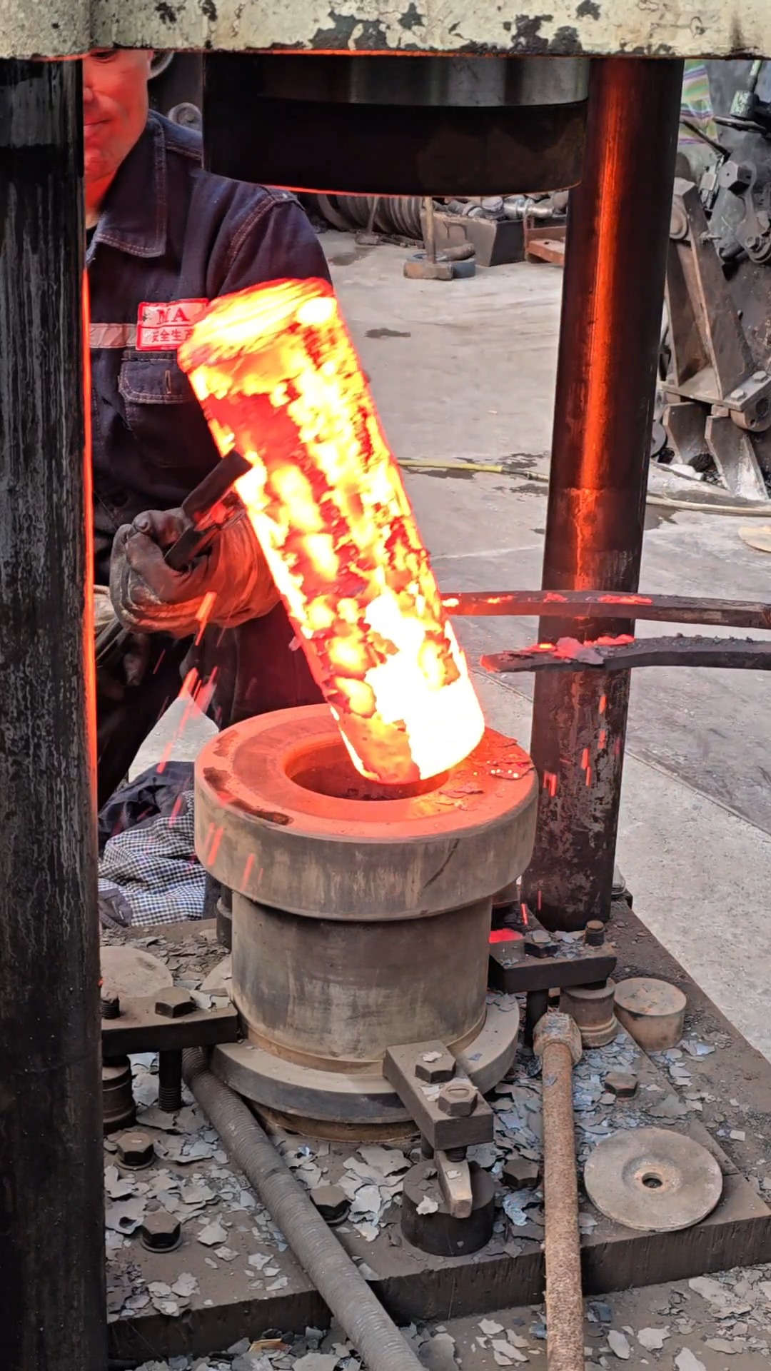 Inside the forging factory tour Steel Takes Shape | Open Die Forging # ...