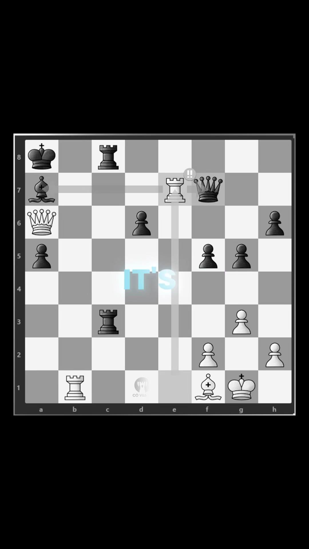 🔥FORK!! 1-0! #chess #covuatv | Covuatv + | Facebook