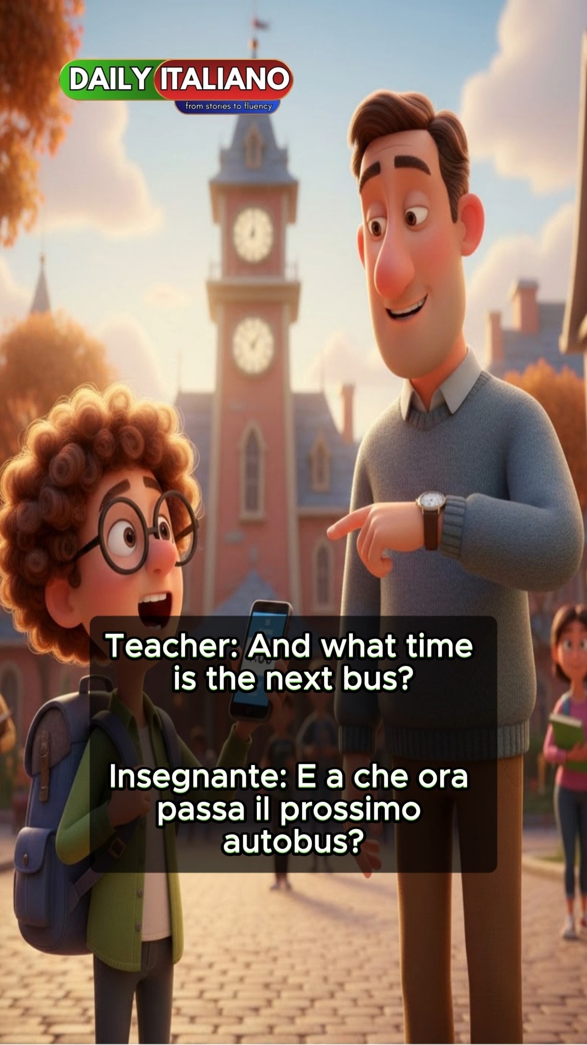 How to Tell Time in Italian | Beginners Conversation # ...