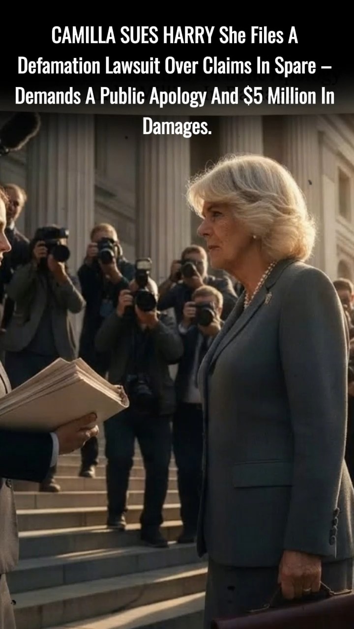 CAMILLA SUES HARRY She Files A Defamation Lawsuit Over Claims In Spare ...