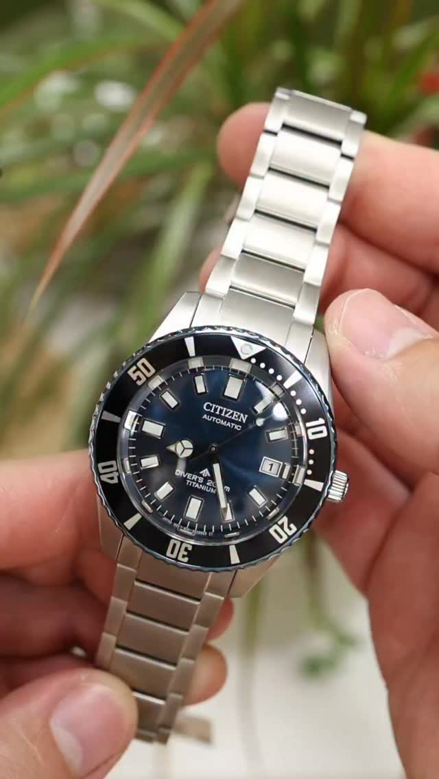 CITIZEN × BEAUTY&YOUTH Automatic Diver This Titanium Dive Watch from Citizen is incredible! We are