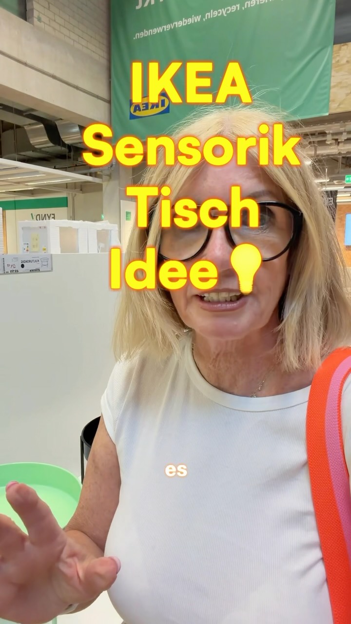 🚨 IKEA-Fundalarm! 🚨, Ich war heute bei IKEA und habe den absoluten Jackpot entdeckt! 🤩, Viele von euch haben mich schon gefragt, wie der geniale Sensorik- bzw. Spieltisch heißt, den ich euch schon