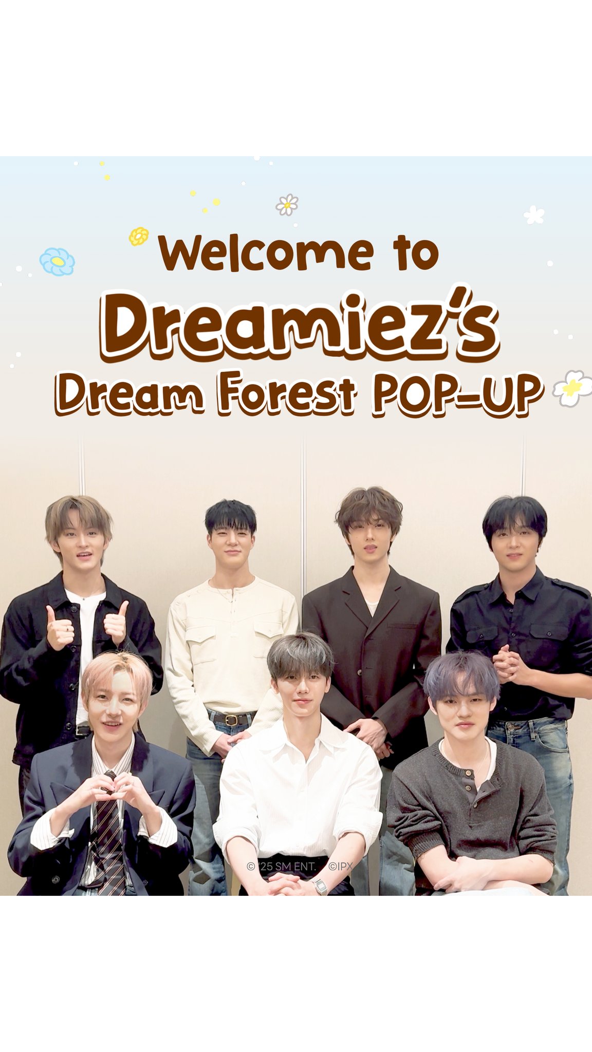 🎬Invitaion] Dreamiez's Dream Forest POP-UP 🌿 NCT DREAM just got