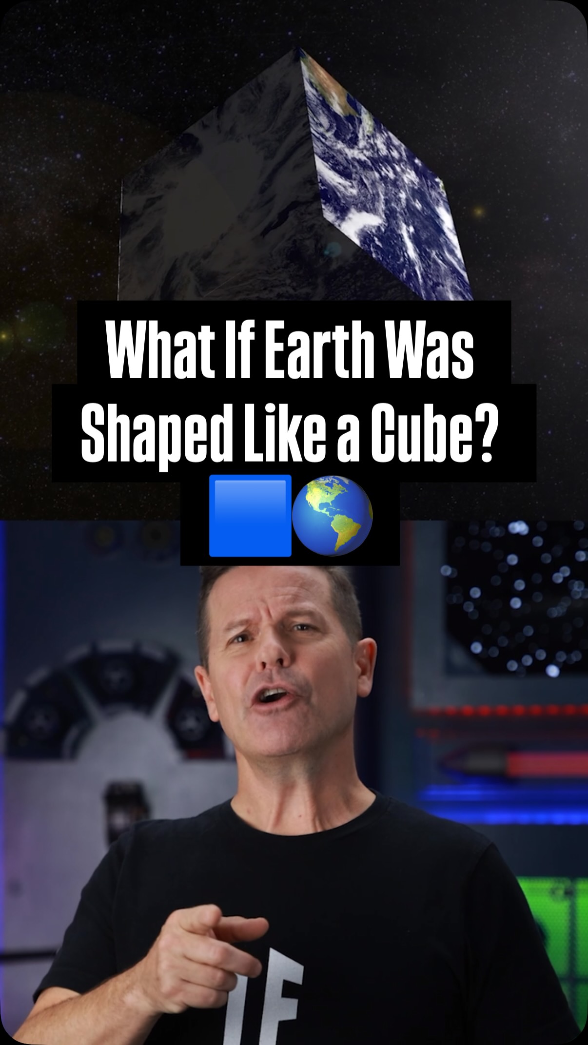 What If - What would happen if Earth was shaped like a... | Facebook