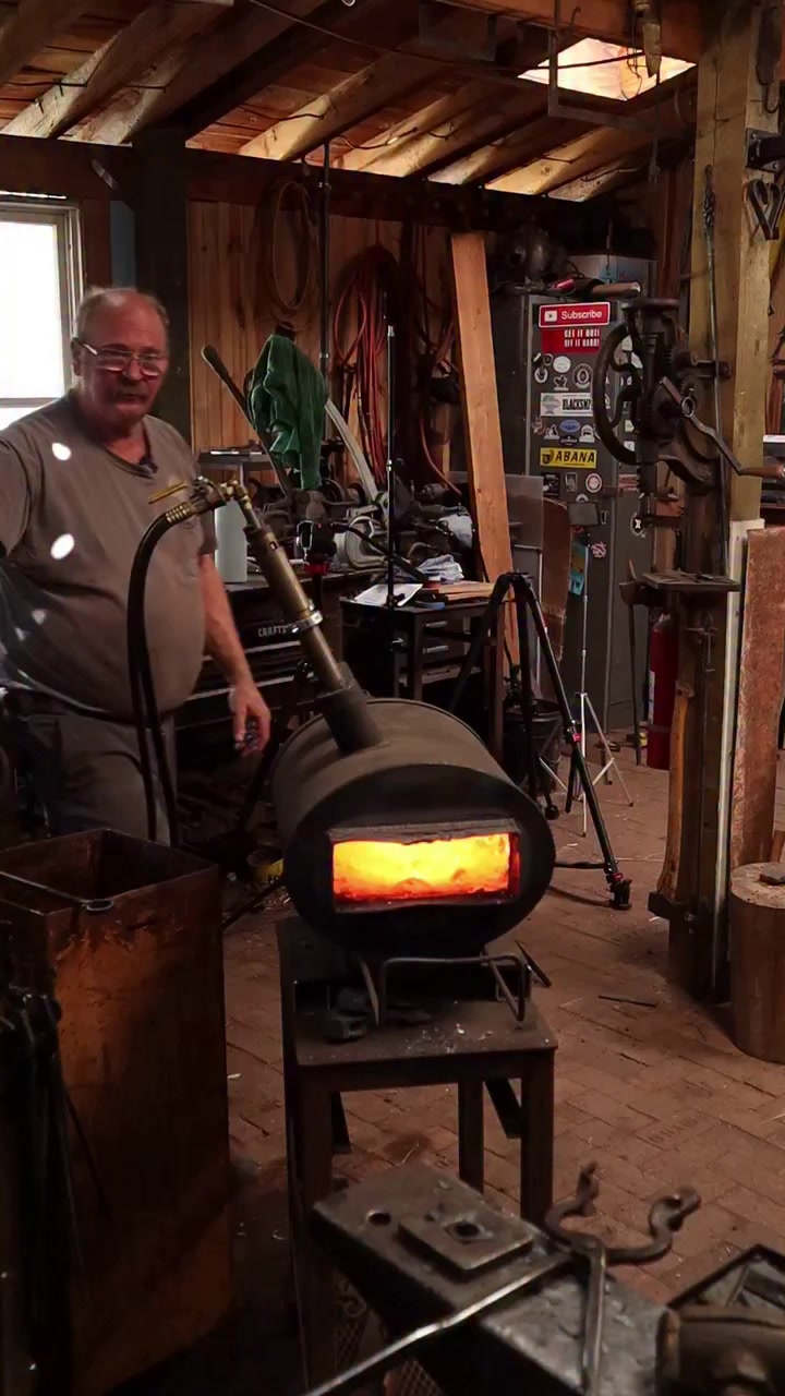 Taking a proper heat is critical in blacksmithing. Most often I work ...