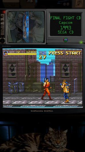Final Fight CD Capcom 1993 #capcom #segacd #beatemup #finalfight