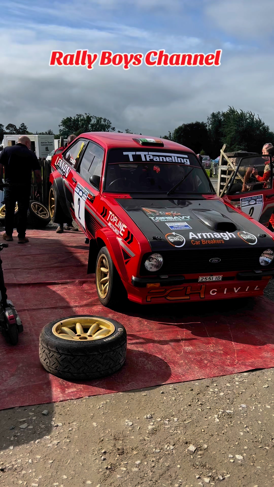 Ready for stage 1 of North Armagh Motor Club Brown & Brown Motorsport ...