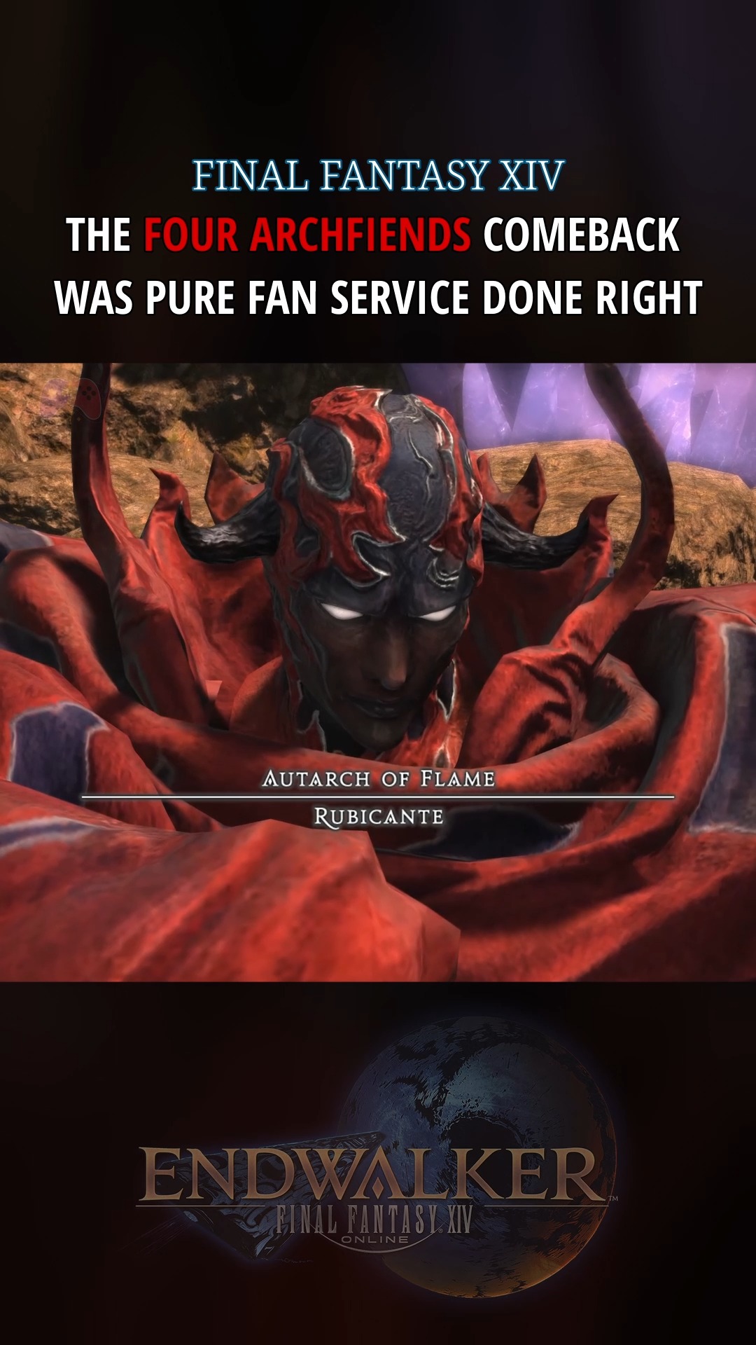 もり様 Seeing all four Archfiends return in FFXIV: Endwalker was such a