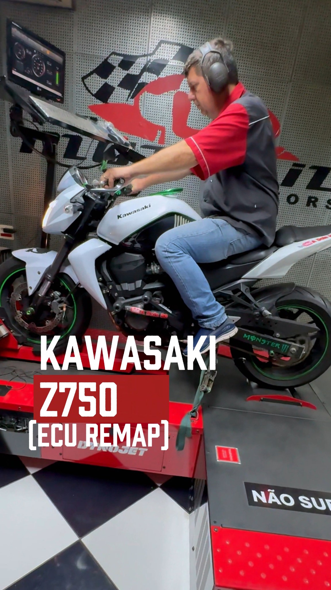 🔥 Dyno Test | Kawasaki Z750 — ECU Remap + Akrapovic Replica