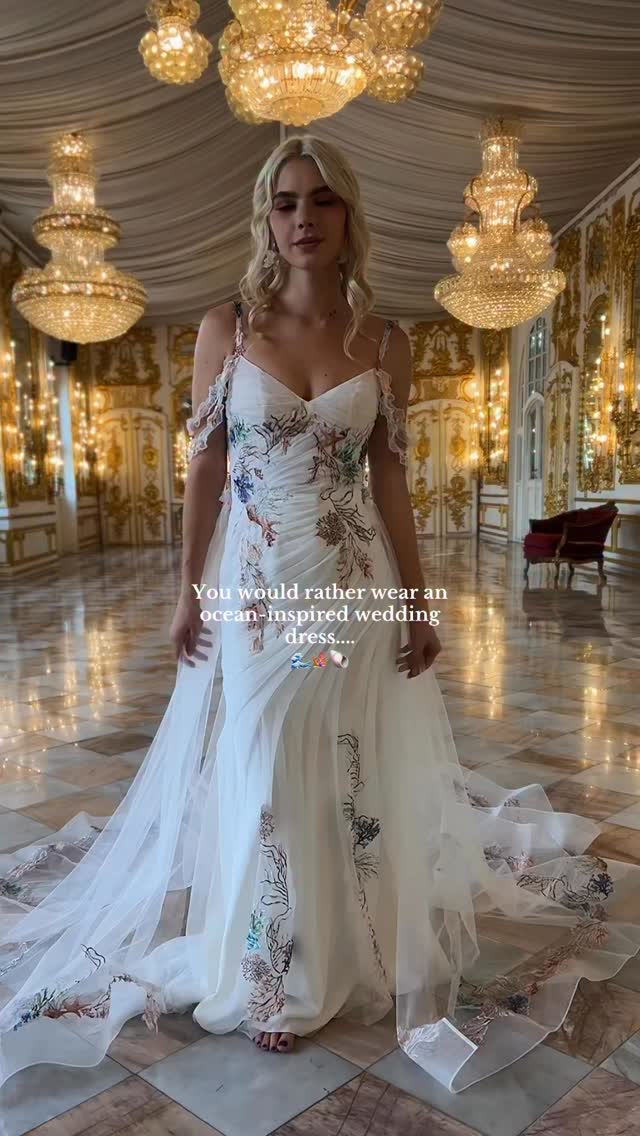 beach wedding dresses chicago I'll reach for you in every lifetime 🕊️ Tap to shop our ocean-worthy dress, SOL 🌊 📸: @kyliealexisphotography #vowdweddings #weddingdress #beachwedding #coastalwedding #weddinginspo Size:3-6M Romper
