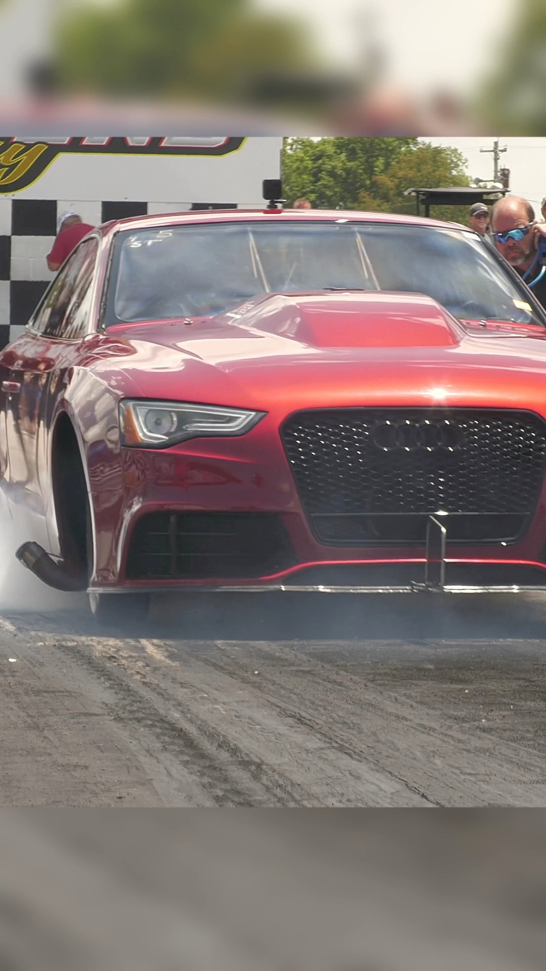Daddy Dave v. Chris Rankin at the small tire brawl. | Upshift360 | Facebook
