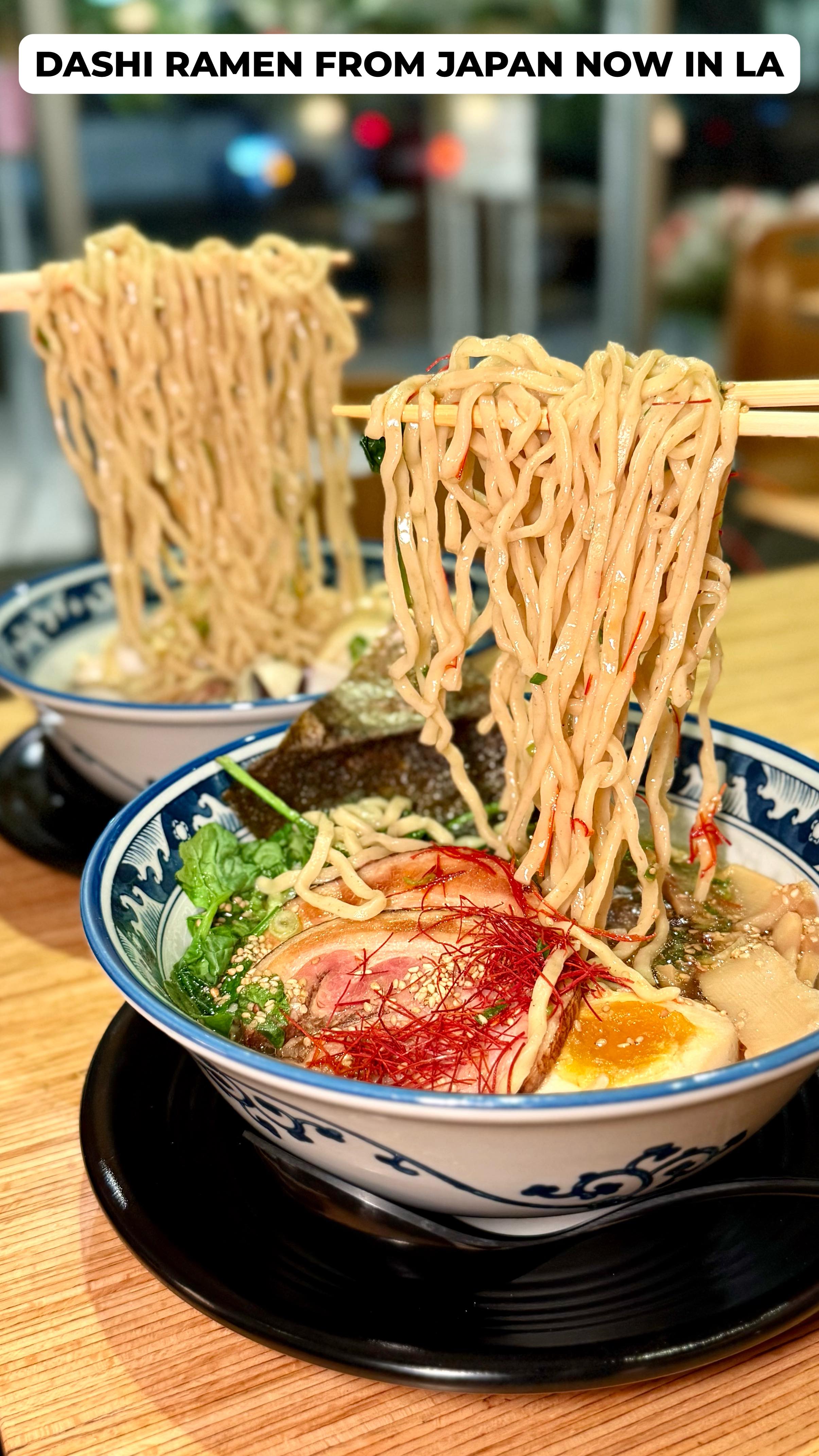 This ramen spot in LA has an hour long line to get inside.