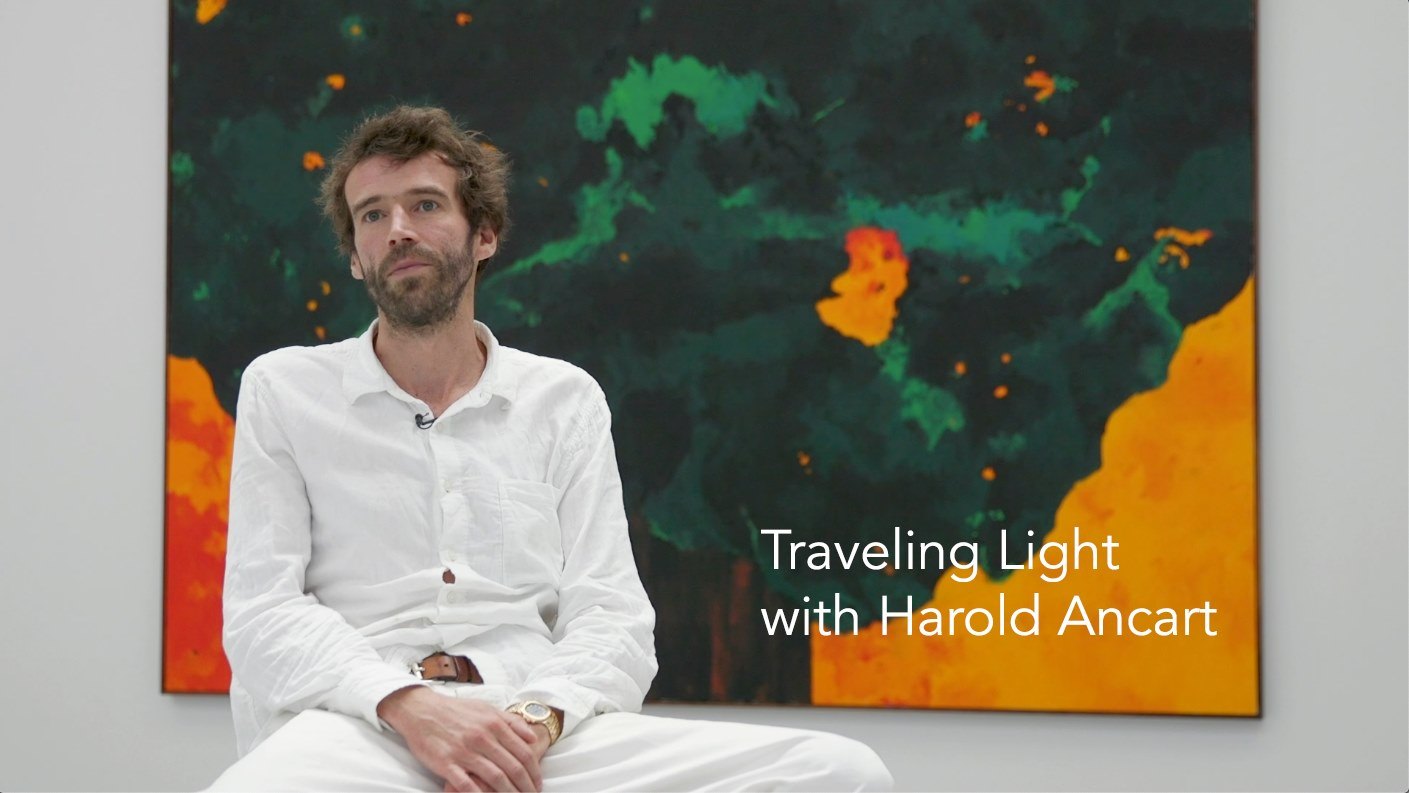 Harold Ancart: Traveling Light, on view at West 19th Street 
