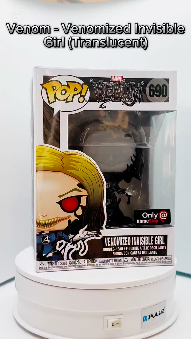 Figurine Pop Venom [Marvel] #690 pas cher : Femme Invisible vénomisé
