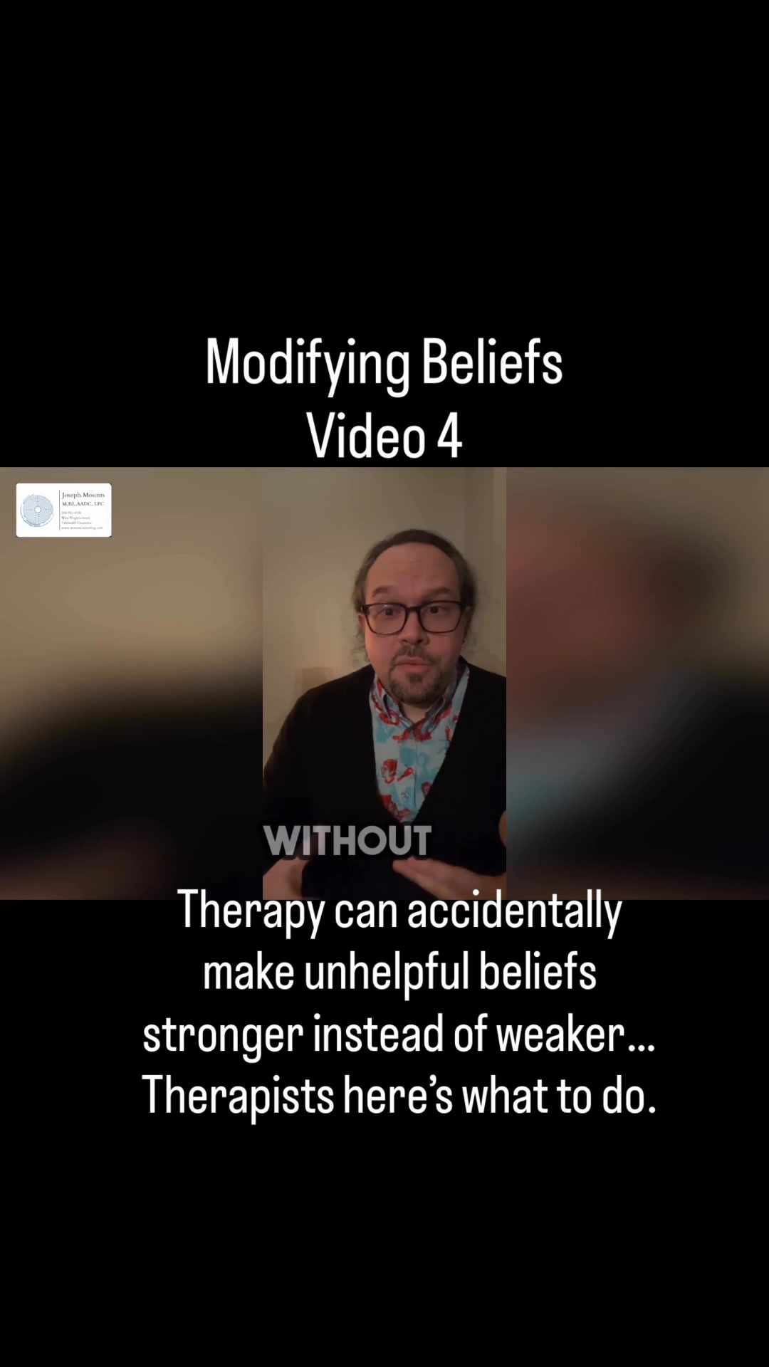 Let’s talk about one of the ways therapy can accidentally make core ...