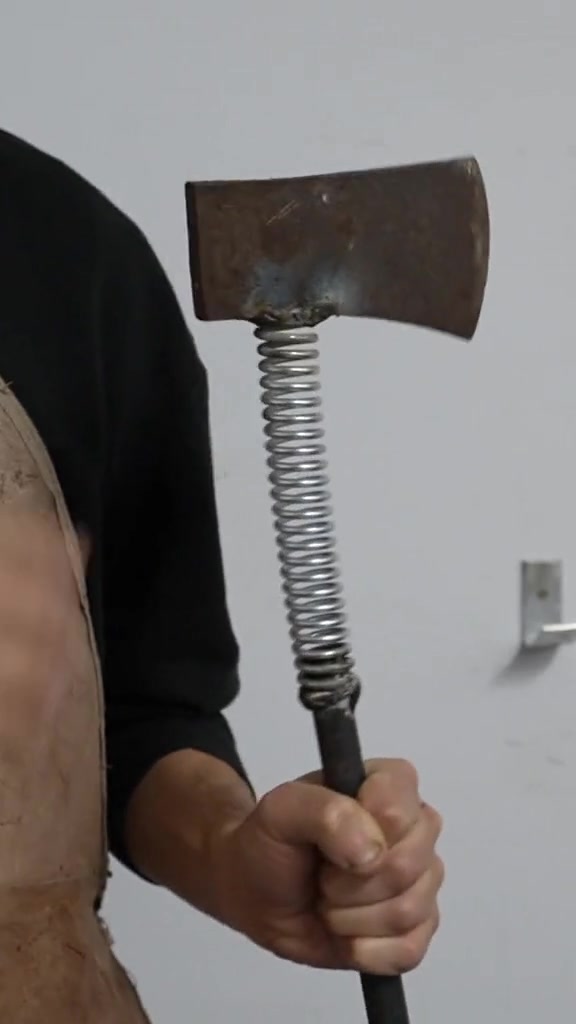 part1Made a spring axe #science #diy | Ididathing | Facebook