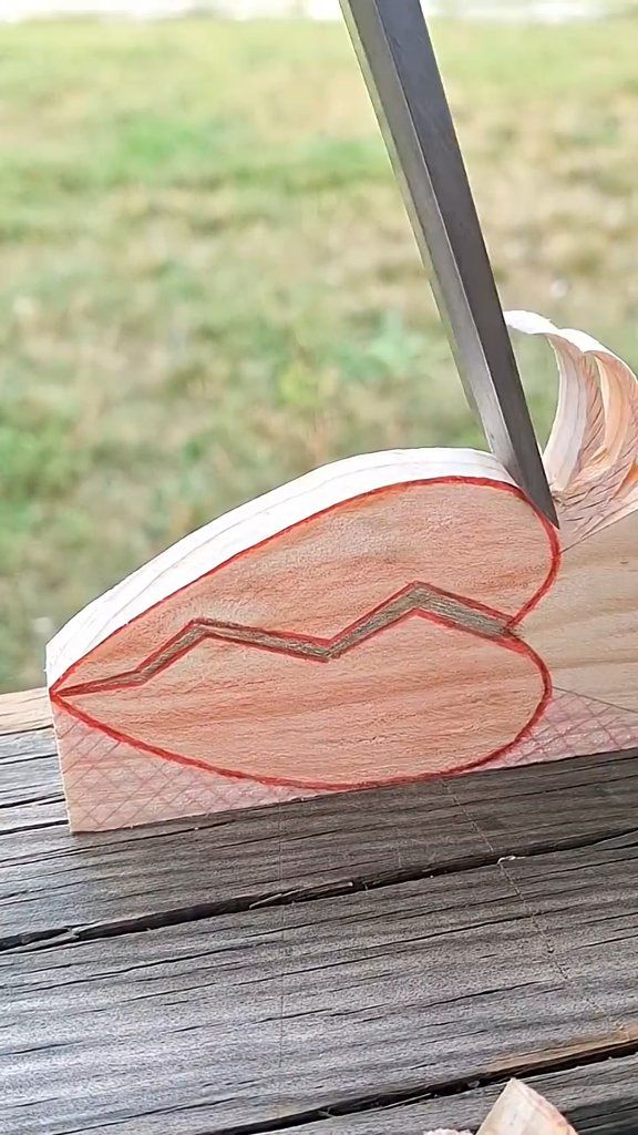this is how cut exactly 😂👇following the line #carpenter #woodwork # ...