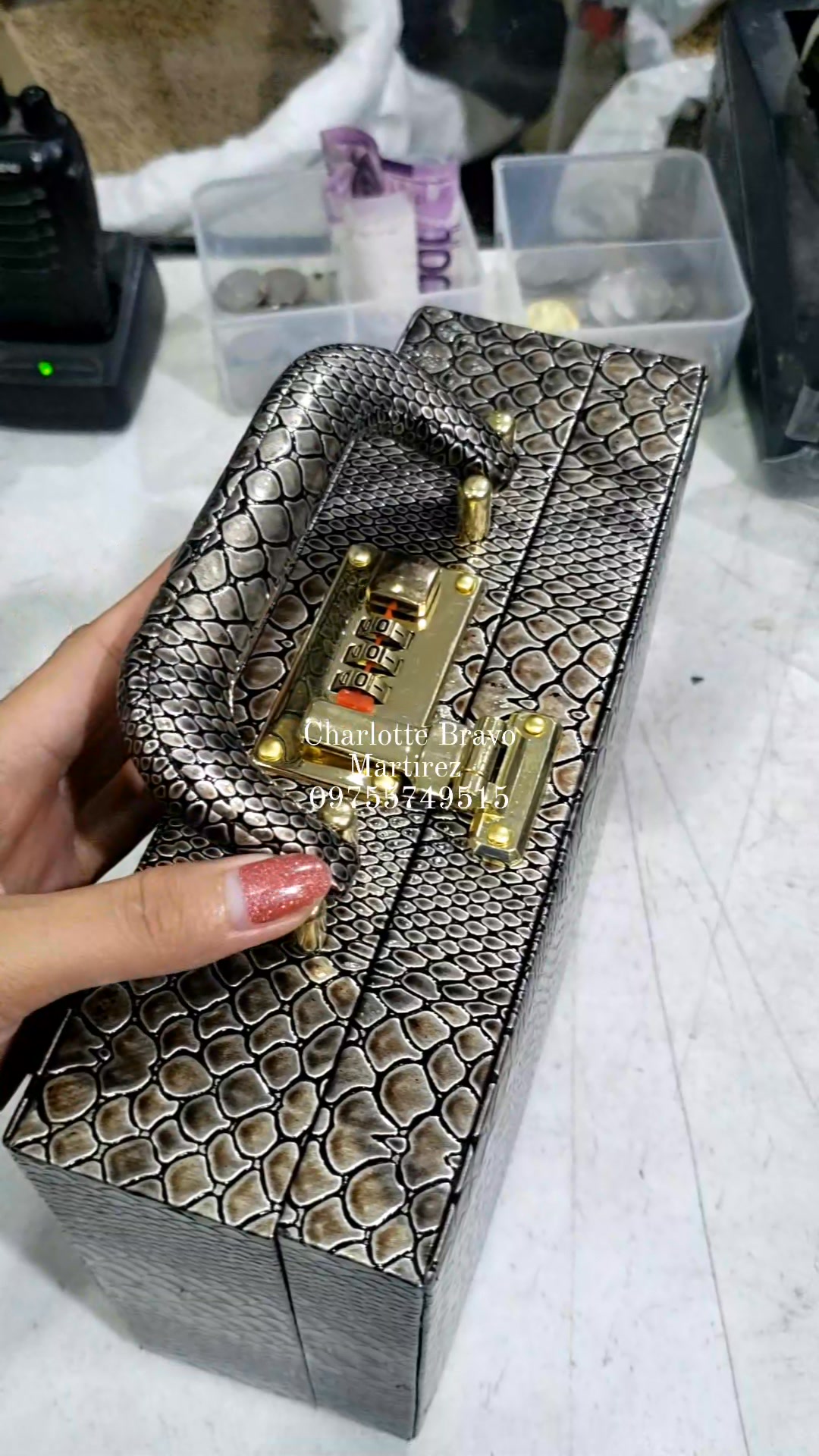 Flexing 24-28 Capacity Taribox, Snake Skin with password lock ‼️‼️ 📌 ...