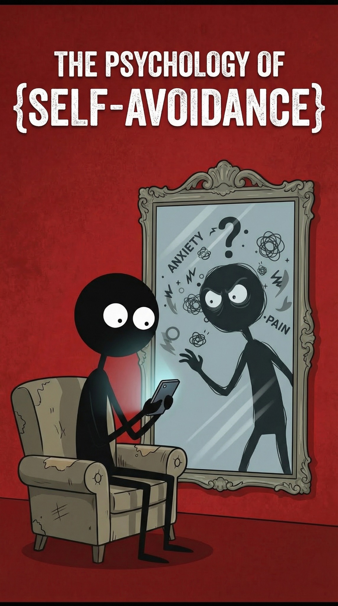 The Psychology Of Self Avoidance You can't sleep without noise because ...