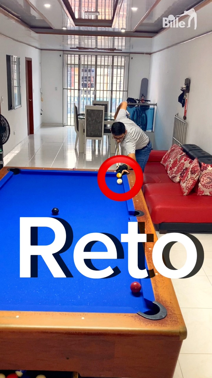 Te RETO a hacer esto 🔥🎱 #billiards #billar #pool #8BallPool @fans ...