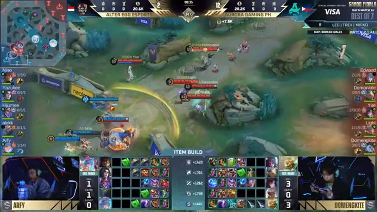 AURORA PH vs ALTER EGO GAME 3 M7 GRAND FINALS | RORA vs AE