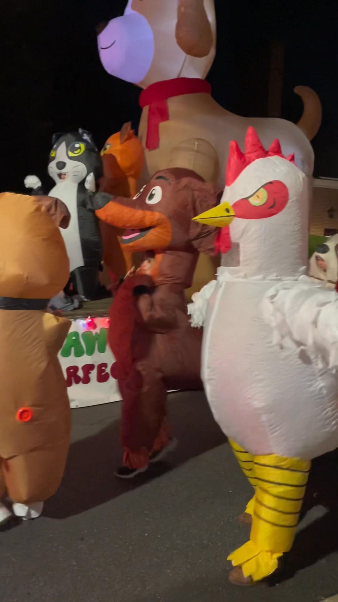 My favorite float in the parade last night was Talbot Humane. They had ...