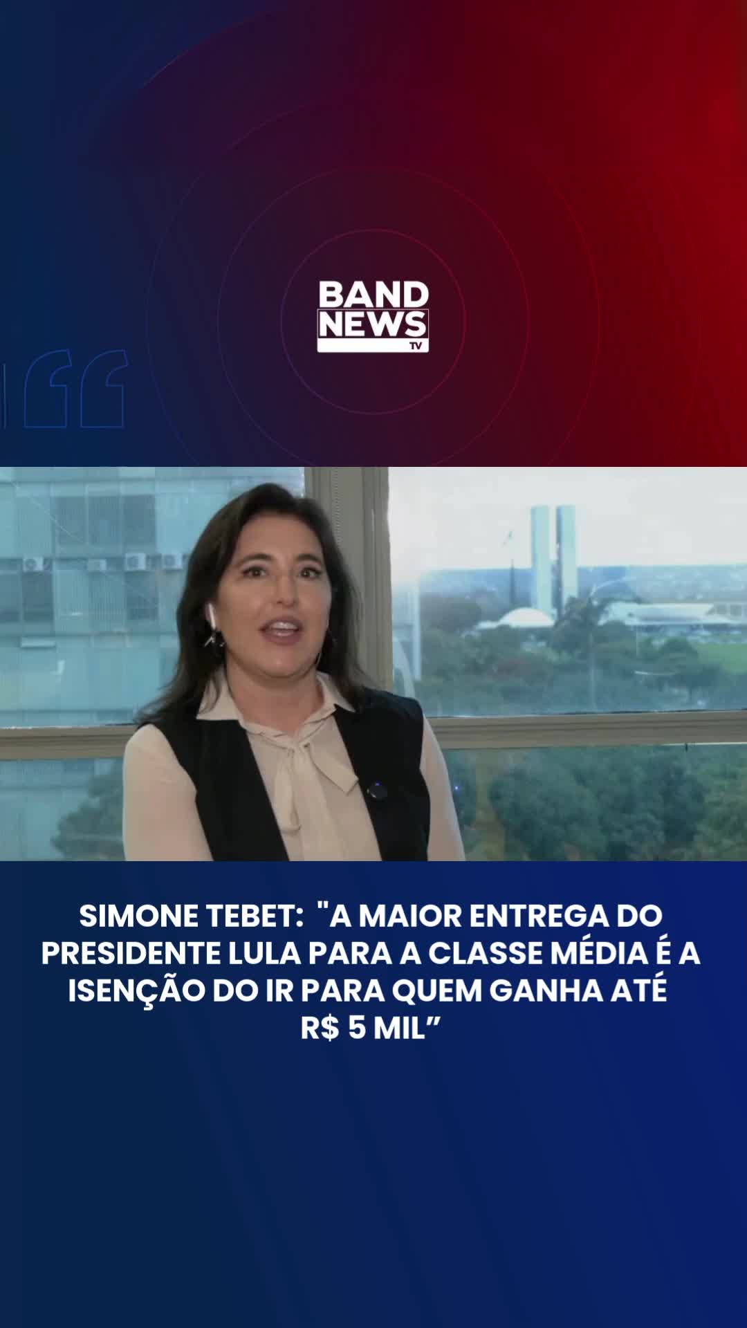 Nesta quinta-feira (27), em entrevista concedida à BandNews TV, a ...