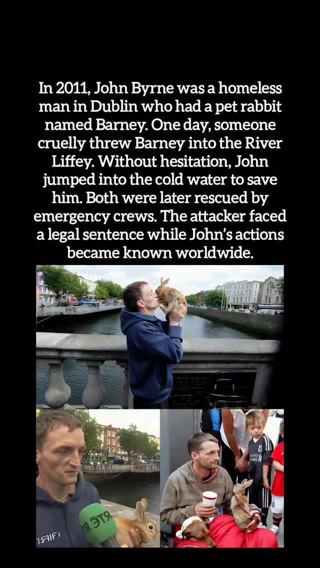 In Dublin, a homeless man named John Byrne became known around the ...