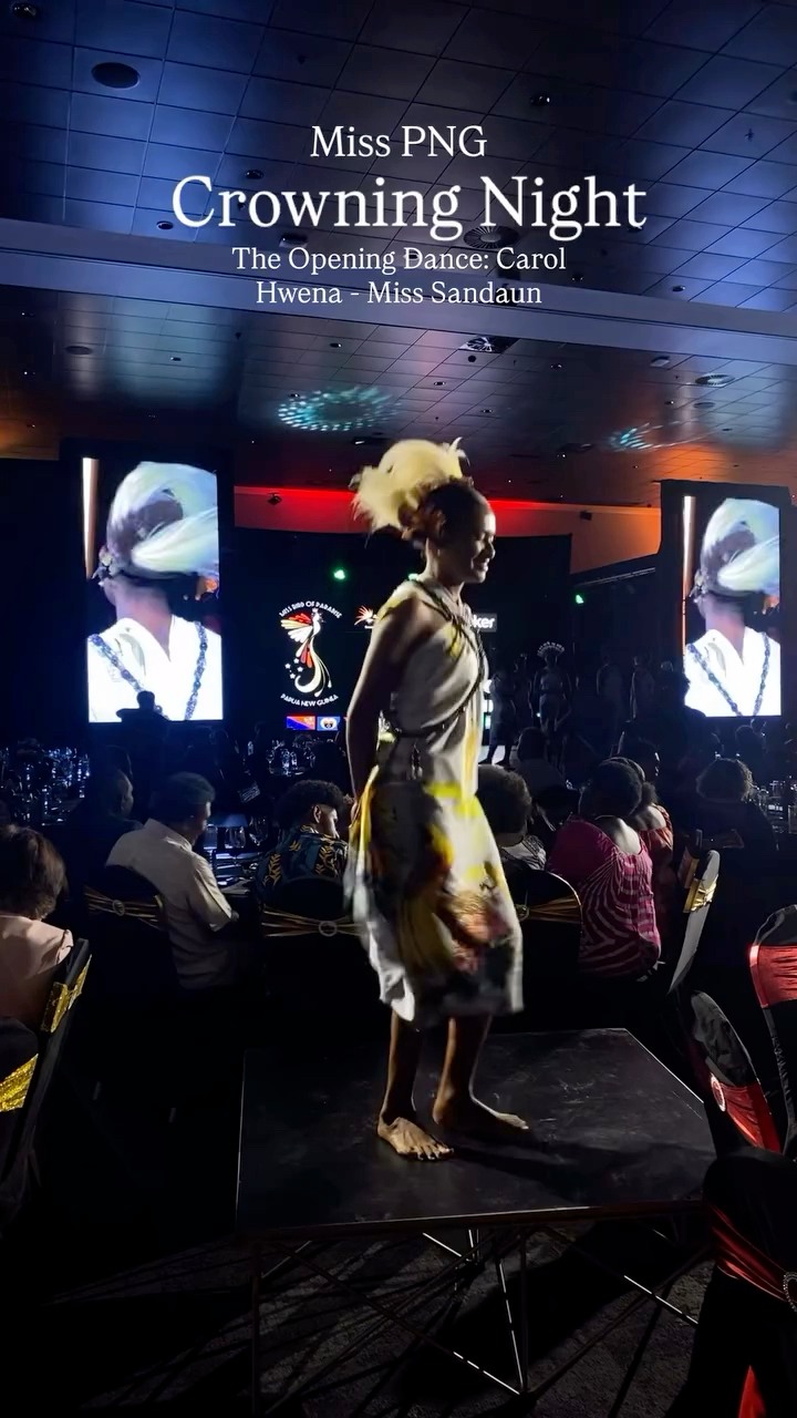 Opening number, the solo segment by Miss Sandaun – Carol Hwena Designer ...