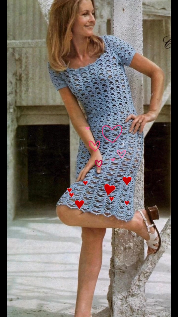 Vintage Dress Potholder