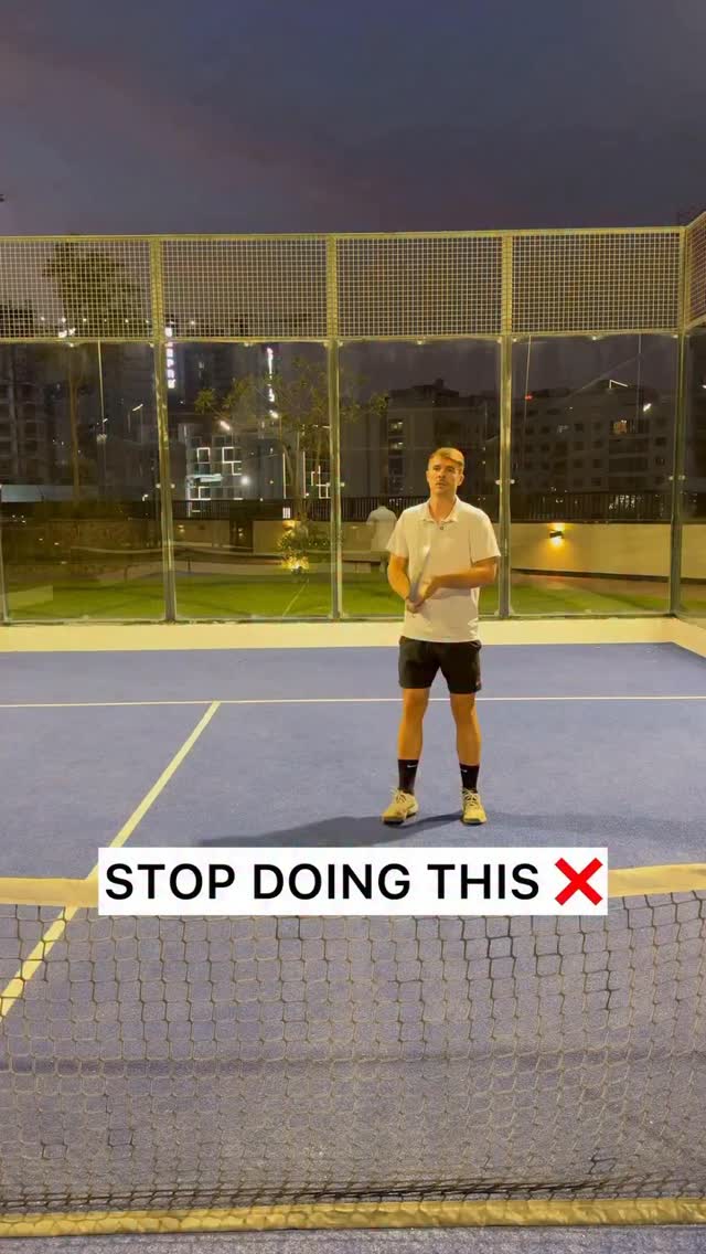 STOP MISSING YOUR BANDEJA ️ Credit: @aleriaspadelcoach | Padel Racket ...